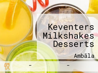 Keventers Milkshakes Desserts