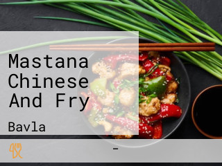 Mastana Chinese And Fry