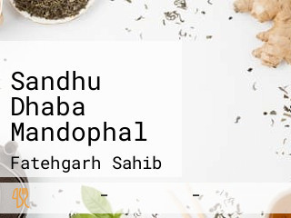 Sandhu Dhaba Mandophal