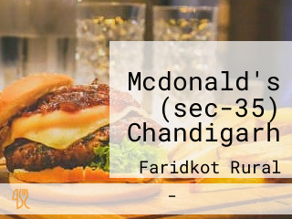 Mcdonald's (sec-35) Chandigarh