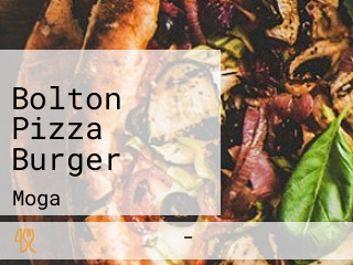 Bolton Pizza Burger