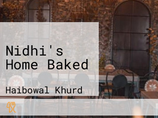 Nidhi's Home Baked