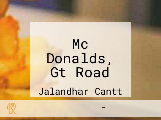 Mc Donalds, Gt Road