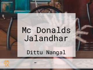 Mc Donalds Jalandhar