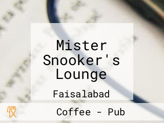 Mister Snooker's Lounge