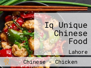 Iq Unique Chinese Food