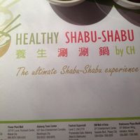 Healthy Shabu-shabu, Alabang Town Center