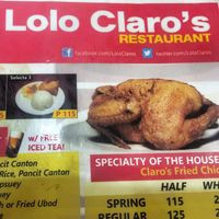 Lolo Claro's Naic 0908 872 5742