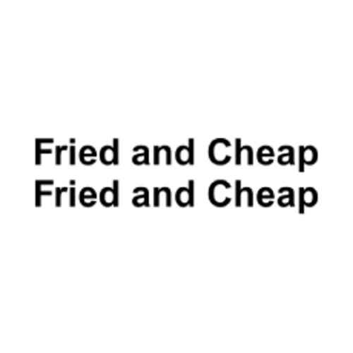 Fried And Cheap Fish Chip