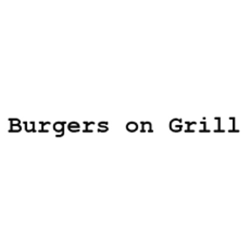 Burgers On Grill