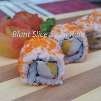 Blunt Slice Sushi Rolls