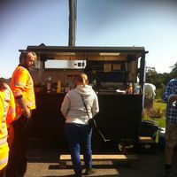 Flamin Burger Food Cart